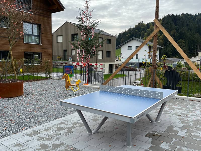 Ping Pong Tisch für Mehrfamilien Haus in Wiggen