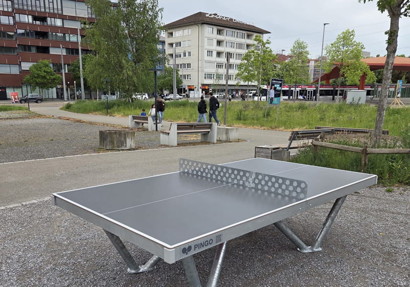 Pingo Outdoor Tischtennistisch an der Badenerstrasse in Schlieren