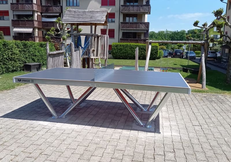 Pingo Outdoor Tischtennistisch bei einem Privatkunden in Amriswil