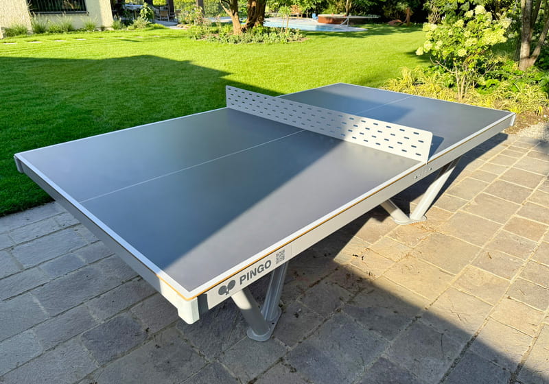 Pingo Outdoor Tischtennistisch bei einem Privatkunden in Diessenhofen