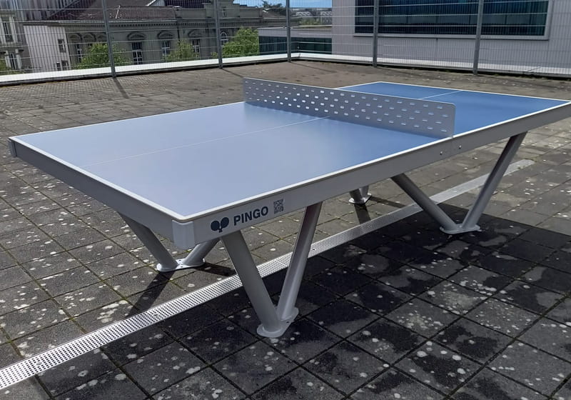 Pingo Outdoor Tischtennistisch bei einer Schule in Lausanne