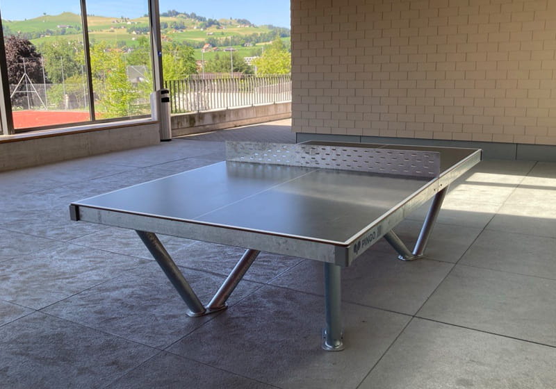 Pingo Outdoor Tischtennistisch bei der Oberstufe Appenzell